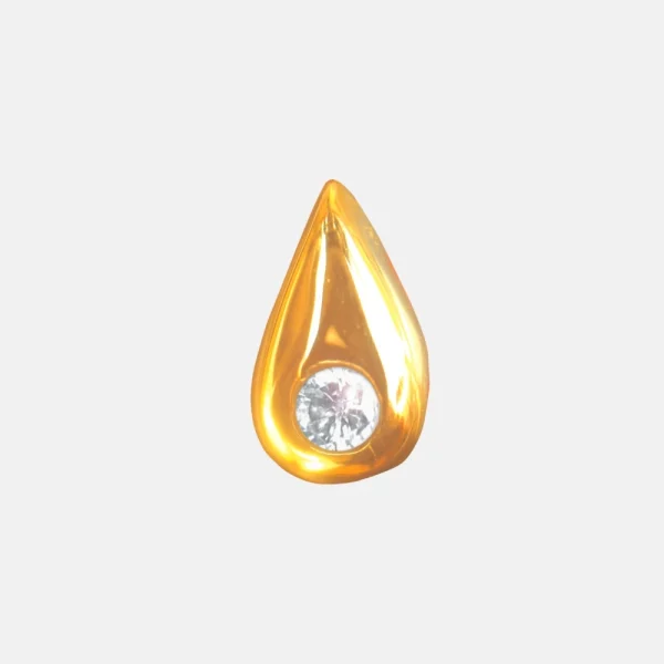 Droplet with Gem - Various Gems