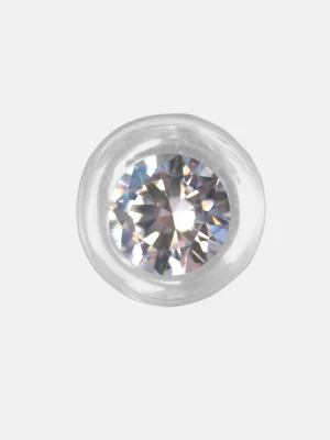 Round with Gem - Various Gems