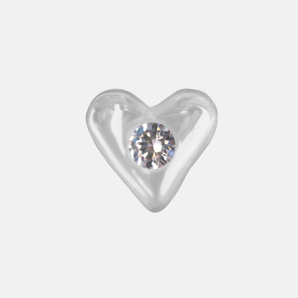 Heart with Gem - Various Gems