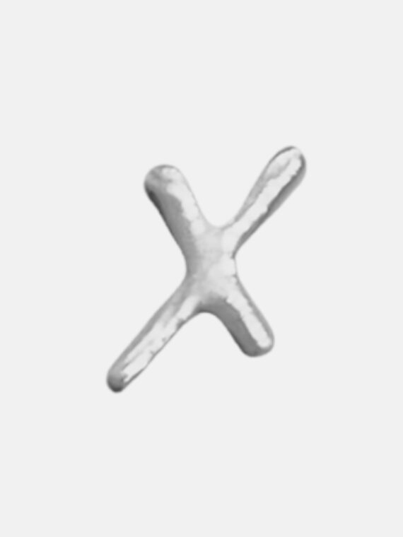 Letter x izi tooth jewellery