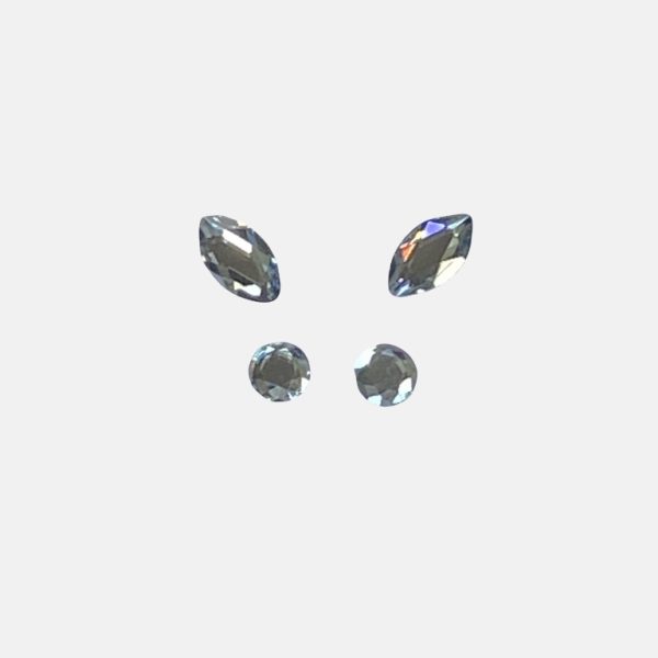 Butterfly Sparkle - CZ - White