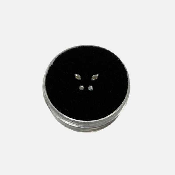 Butterfly Sparkle - CZ - White